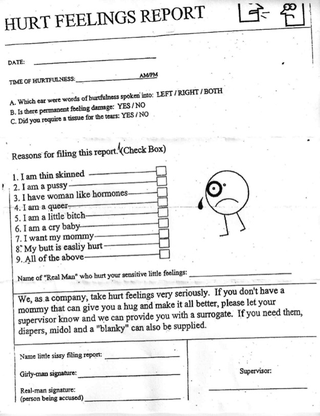 Illustration for article titled Guidance Counselor Gives Kids Homophobic, Sexist 'Hurt Feelings Report'